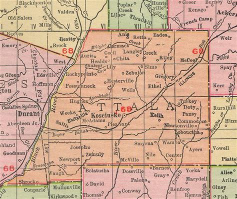 attala county land records
